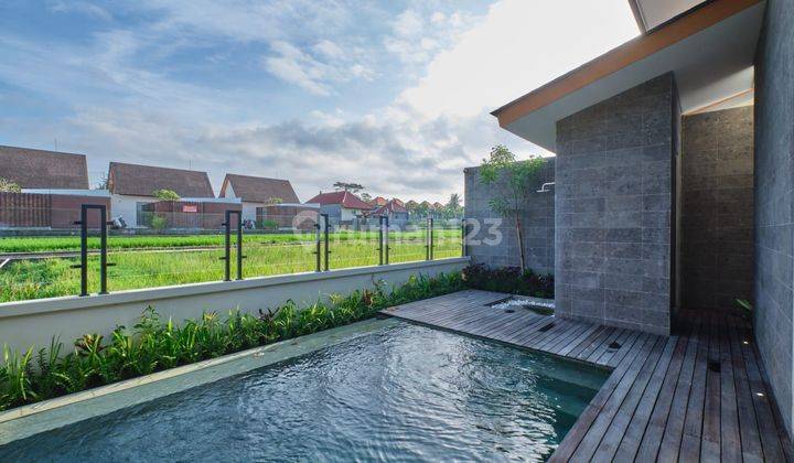  Villa full furnished dengan view sawah di Ubud 17