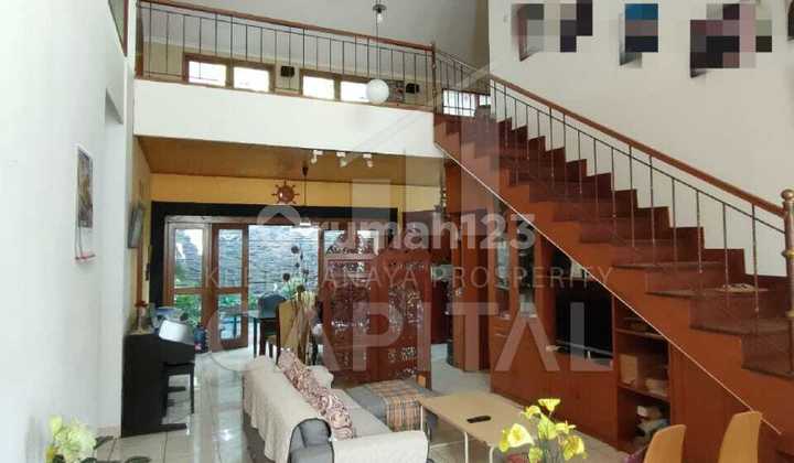 Rumah Fully Furnished Siap Huni Dalam Cluster di Sayap Pasteur