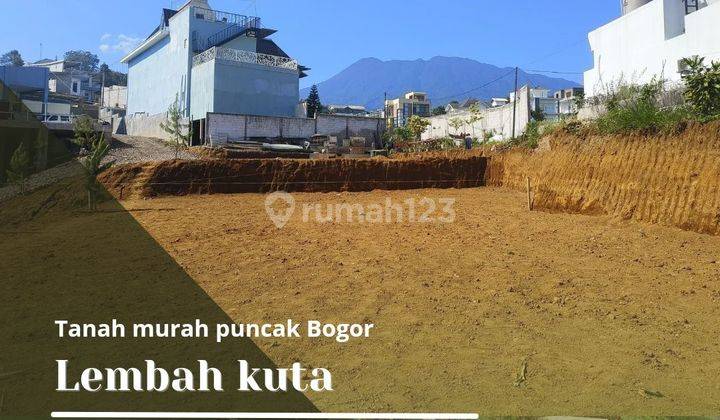 Jual Tanah di puncak Bogor di kawasan villa  1