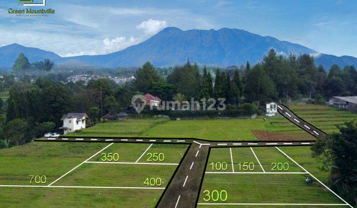 Tanah 200 SHM m² Area Wisata di Megamendung Puncak Bogor 1