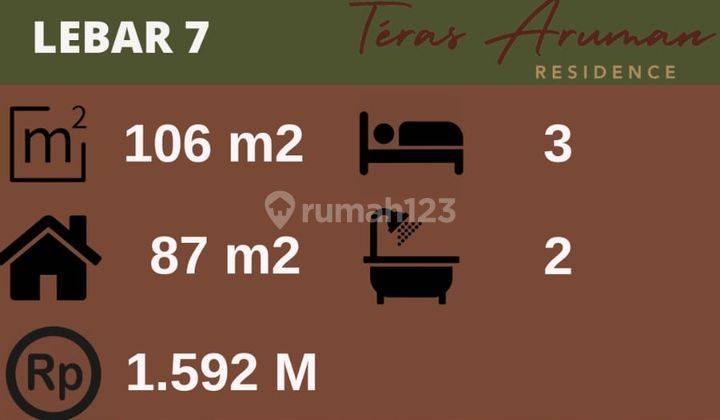 Rumah Modern Minimalis Tengah Kota Cimahi,hanya 1man,unit Terbatas 1