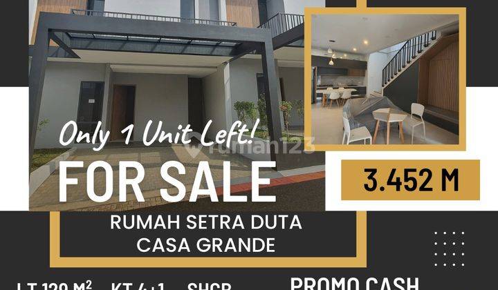 Last Unit, Rumah Baru Setraduta,bandung Utara Nyaman 1