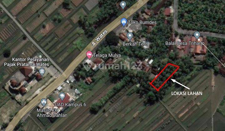 Tanah Pekarangan Di Jalan Wates-Purworejo Wates Kulonprogo Yogyakarta 6