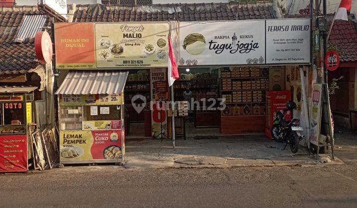 Ruko Lokasi Premium di Jalan Dagen Dekat Malioboro 1