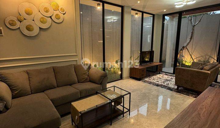 Rumah Minimalus Modern, Baru, Furnished Di Purwomartani Dekat UPN 2