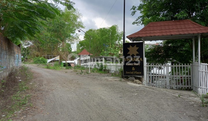 Tanah Pekarangan Bonus Cafe Lokasi Dekat Kampus UII Jl Kaliurang.