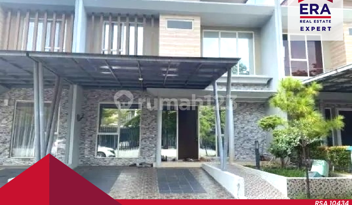 Disewakan Rumah Siap Huni Dalam Cluster, Mississppi Jakarta Garden City