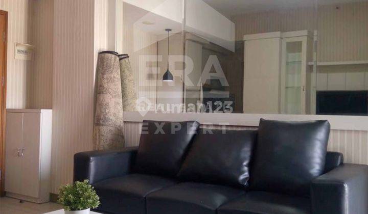 ruang tamu dijual cepat apartemen gading green