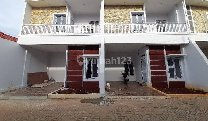 Rumah 2 Lantai Cluster Siap huni di Sukmajaya Studio Alam Tvri 1