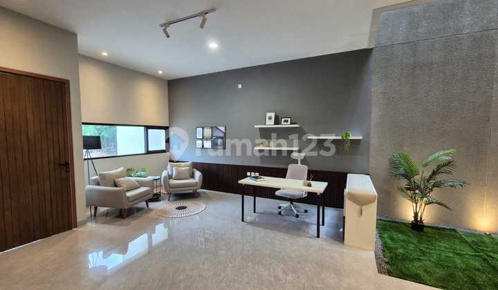 rumah baru modern di mekar wangi 2 lantai 1