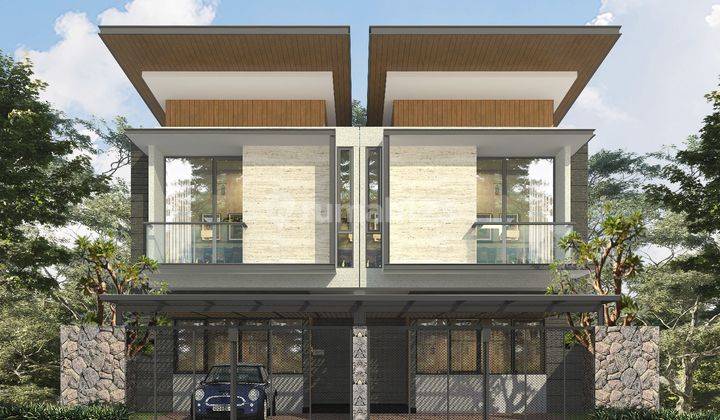 Rumah Modern Minimalis 2 Lantai di Townouse Leuwisari 1