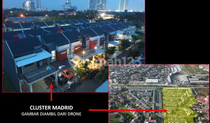 Rumah Siap Huni Semi Furnished di Cluster Madrid, Palem Semi-Karawaci