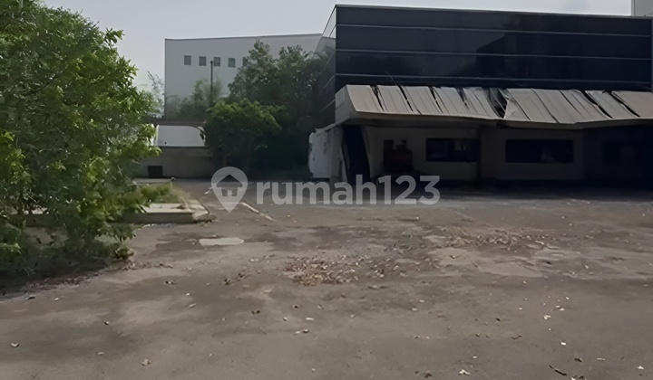Dijual Cepat Tanah Lahan Kosong Bekas Pabrik Jl. Raya Daan Mogot di bawah NJOP