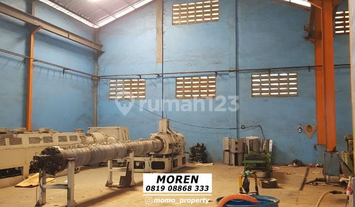 Dijual Cepat Pabrik Ex Bengkel Bubut Teluk Naga Tangerang