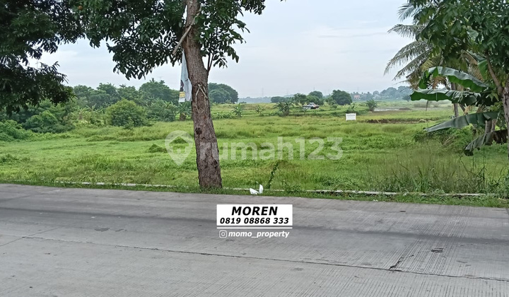 For Sale Quick Land by Kresek Tangerang Main Road