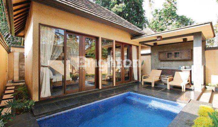 KOMPLEK VILLA EKSKLUSIF DI UBUD DENGAN NYANSA ALAM DAN SUNGAI 1