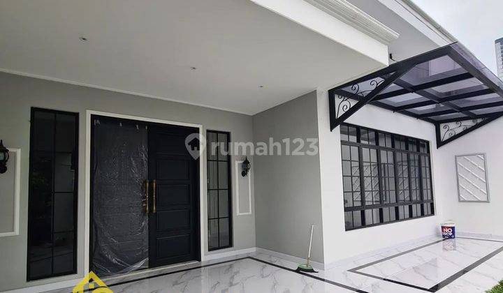 Dijual murah rumah baru modern semi furnished at Cilandak Jaksel 2