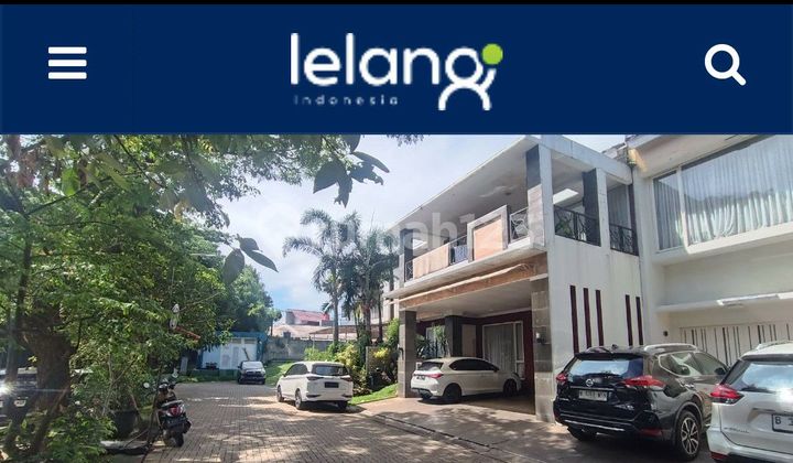 Di jual rumah 2 lantai MELALUI LELANG AS IS di Perumahan kebayoran Villagege blok I sektor 7 Bintaro Tangerang Selatan 