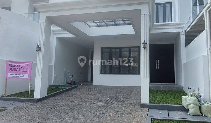 Rumah Baru Brand New di Cinere Siap Huni Design Elegan Klasik Modern 1