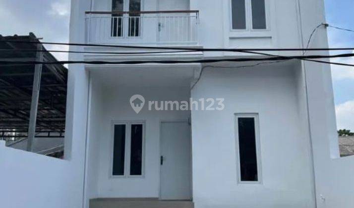 Jual Rumah Baru 2 Lt Komplek Ikip Jatibening Bekasi 1