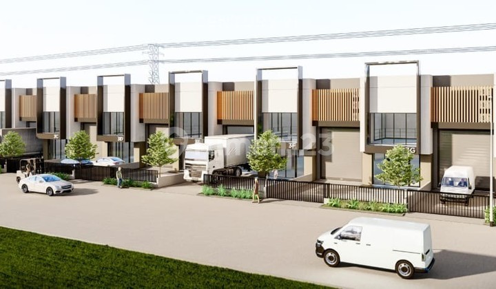 Gudang Modern 3In1 Dengan Kantor 2 Lantai Dikawasan Blessindo