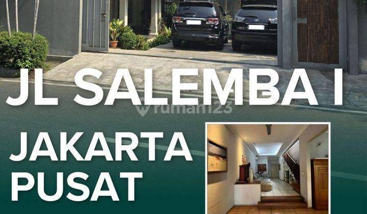 Rumah Dan Paviliun Bagus Cantik di Salemba Raya 1, Jakarta Pusat 1