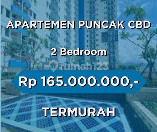 165 Juta‼️2 BR Apartemen Puncak CBD dekat Dian Istana 1