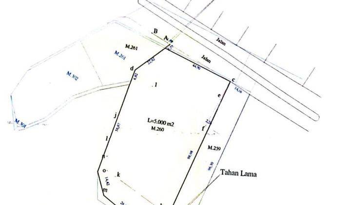 Harga Murah Tanah Luas Di Boulevard Puncak Tidar Malang Ada IMB 2