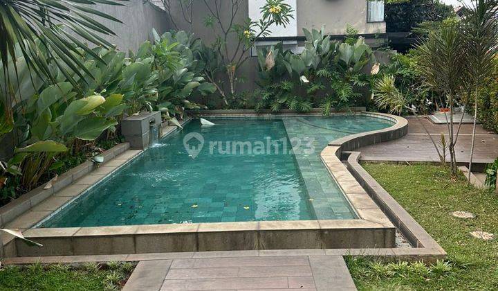 Dijual Rumah Ada Kolam Renang Di Bintaro Jakarta Selatan 1