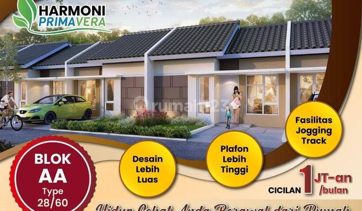 Rumah subsidi dengan pemandangan gunung 2