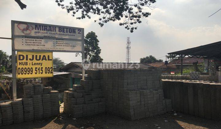 Turun Harga , Di Jual Di Bawah Njop, Lt 2075M Di Jl Raya Sukabumi, Ciawi. 2