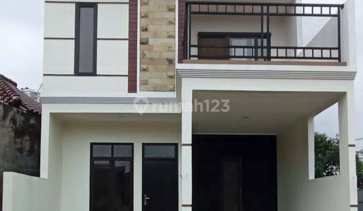 Rumah Murah Ready Cisalak Jalan Utama Dp 0% Instant Akad 2