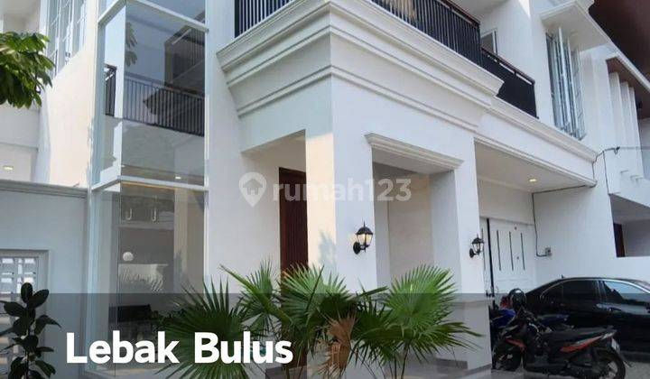 Rumah Baru Lebak Bulus Dijual Lokasi Dalam Komplek Tenang 1