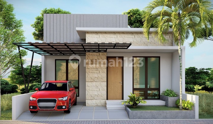 Rumah Modern Tanah Luas Dekat Perum Merapi View di Ngaglik