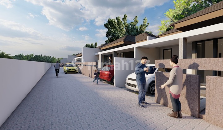 RUMAH MINIMALIS MODERN DALAM CLUSTER DEKAT KE RSUD PRAMBANAN 2