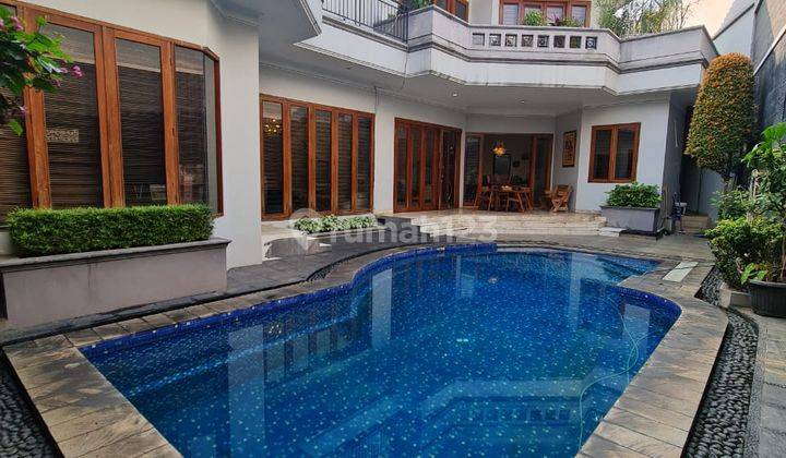 Rumah Mewah Siap Huni private pool di pondok indah area tenang  1