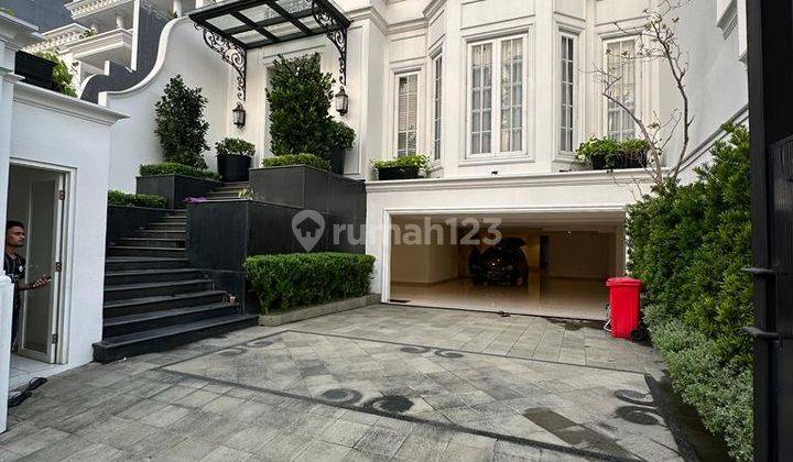 Brand New Luxurious House Furnished W pool At Prime Area Menteng  1