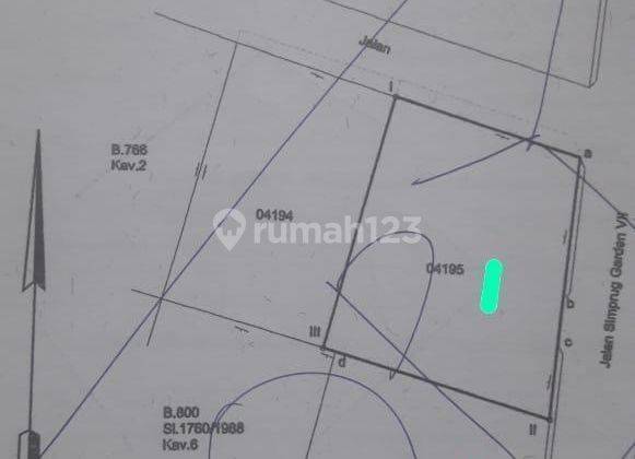 Kavling Tanah Siap Bangun di Simprug Garden Lokasi Bagus  2