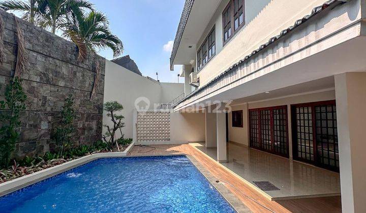 Tropical House Fully Renovated With Private Pool At Simprug Golf  2