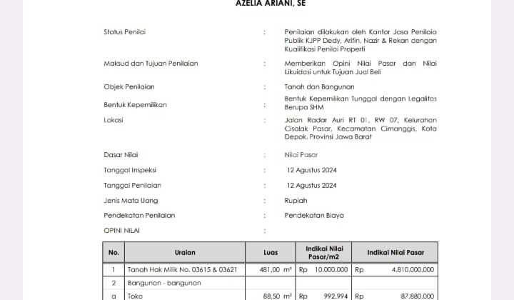 Tanah di pinggir jalan raya radar Auri cocok untuk usaha Tanah di pinggir jalan raya radar Auri cocok untuk usaha