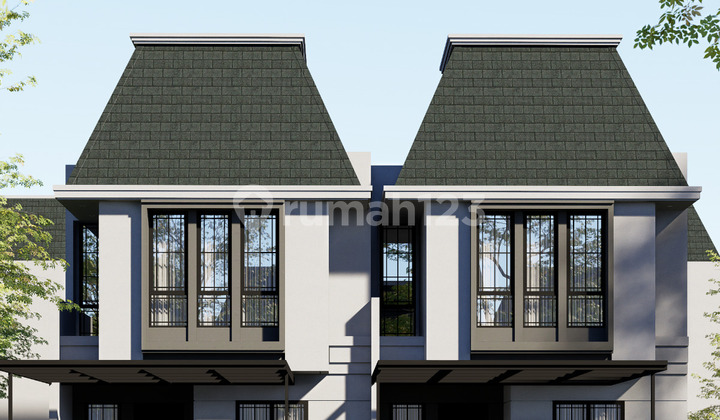 Brand New on progress modern minimalis dalam komplek spek mewah  1