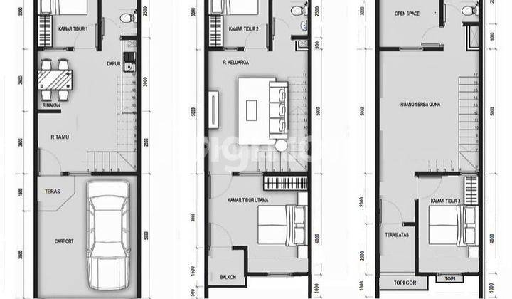 RUMAH BARU TANJUNG DUREN 3 LANTAI JAKARTA BARAT 2