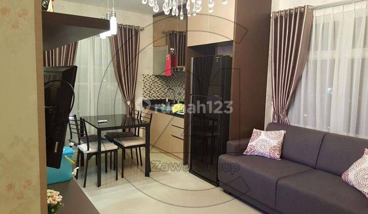 Dijual Cepat Apartemen Madison Park Lantai Rendah Furnished 1