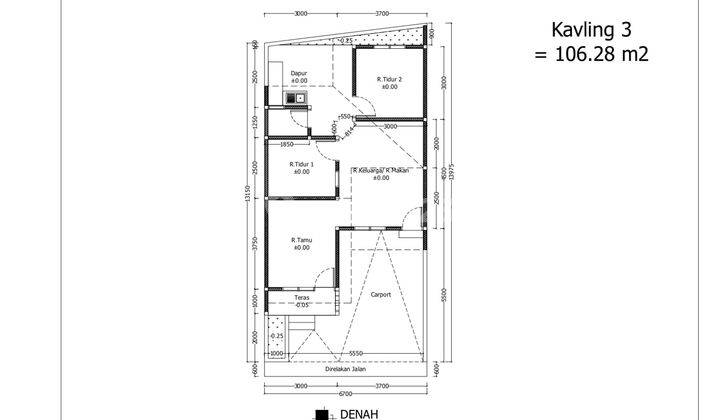 Miliki Rumah Murah, 300 Meter Pasar Ngemplak Sleman 3
