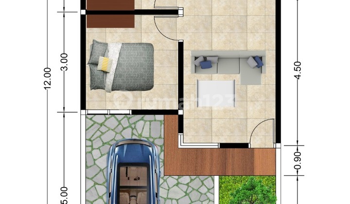Available Rumah 200 Jutaan, Lokasi Bagus Di Tumpang, Malang 6