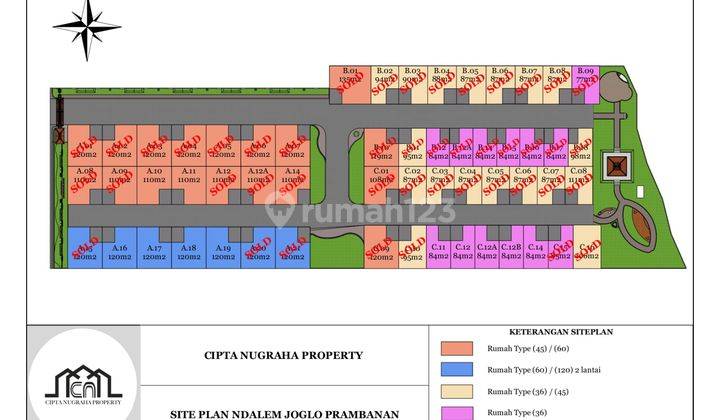 Primadona Di Prambanan, Rumah Murah Dekat Pasar Nasakom 3