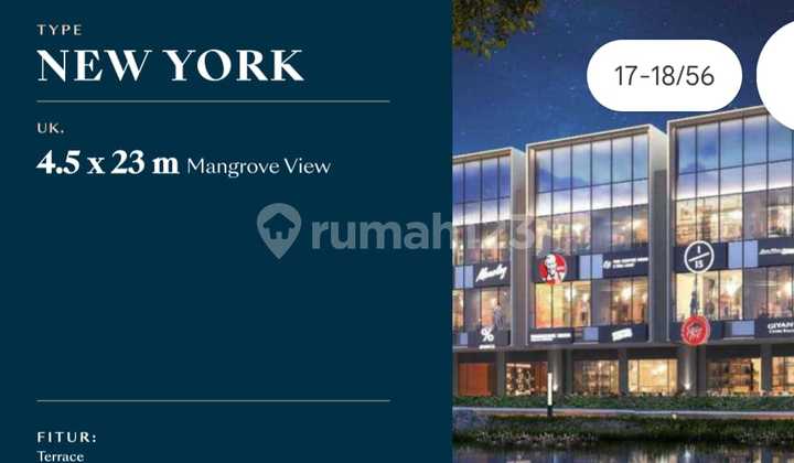 dijual rukan marina bay new york mangrove pik 2 dijual rukan marina bay new york mangrove pik 2