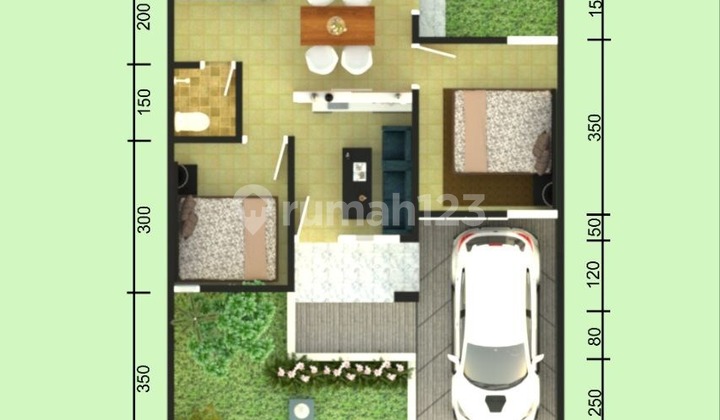Termurah Rumah Cantik Tanah Luas Hanya 100 Jutaan Di Wonosari 7