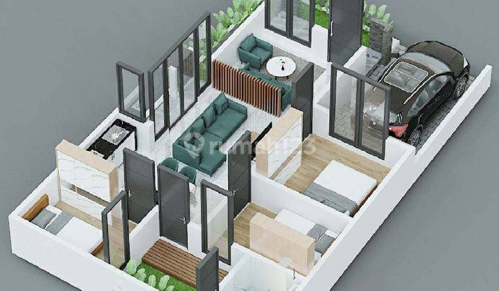 Dijual Rumah Desain Modern, Dekat Ke Kids Fun Di Berbah, Sleman 5