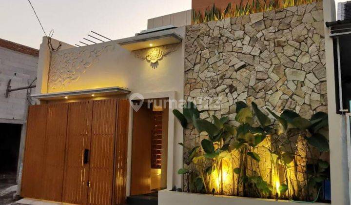 Rumah Baru Konsep Villa Bali Full Furnished Di Kota Malang 2